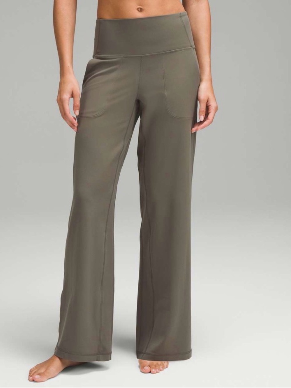 NWOT Lululemon Align High-Rise Wide-Leg Pant 31"- Carob Brown/ Size 0